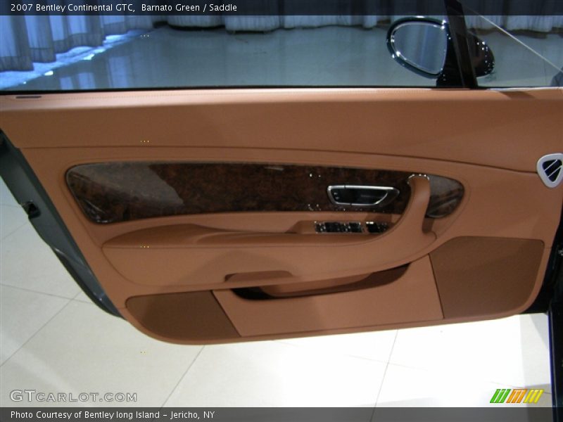 Barnato Green / Saddle 2007 Bentley Continental GTC