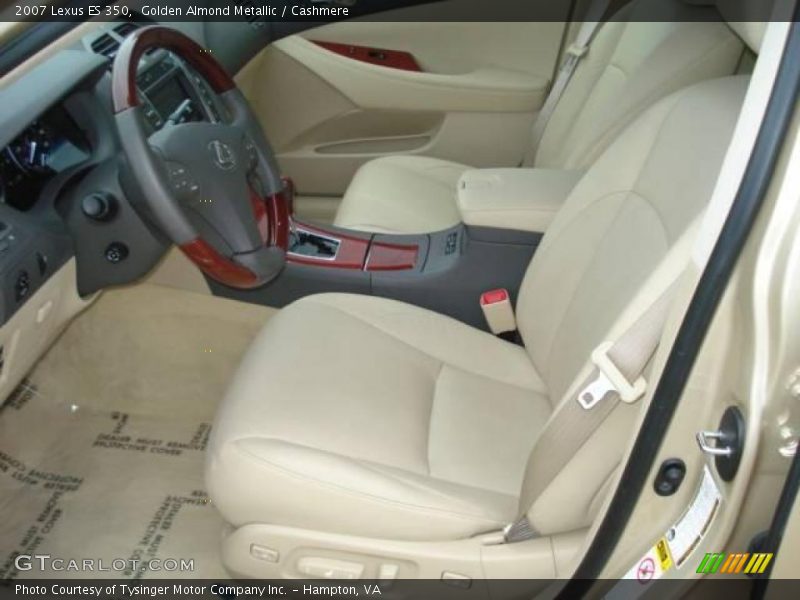 Golden Almond Metallic / Cashmere 2007 Lexus ES 350