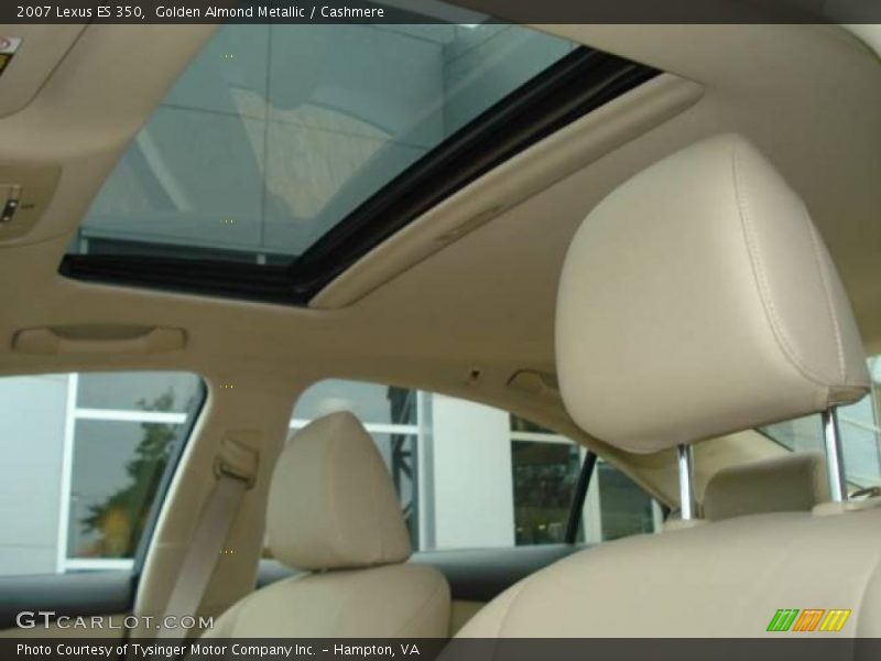 Golden Almond Metallic / Cashmere 2007 Lexus ES 350