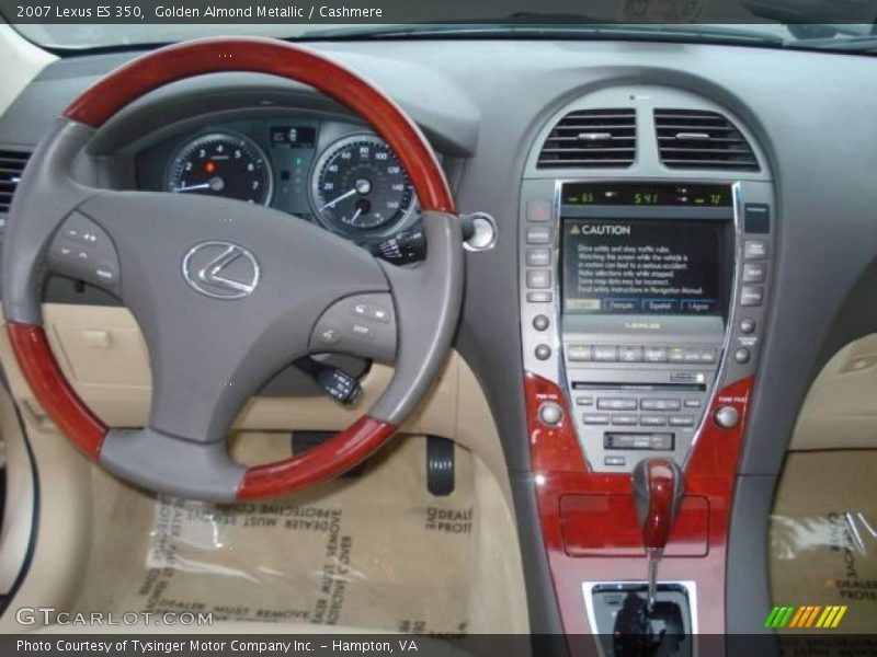 Golden Almond Metallic / Cashmere 2007 Lexus ES 350