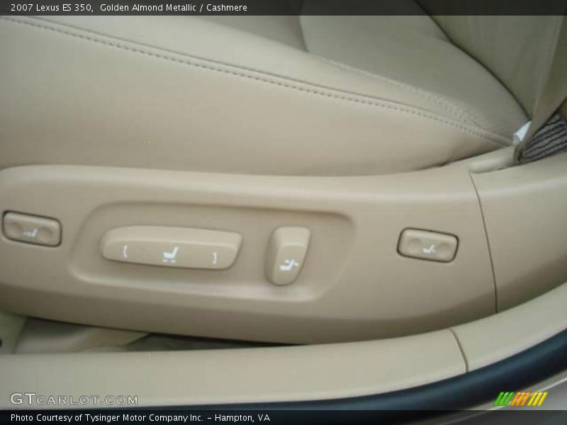 Golden Almond Metallic / Cashmere 2007 Lexus ES 350