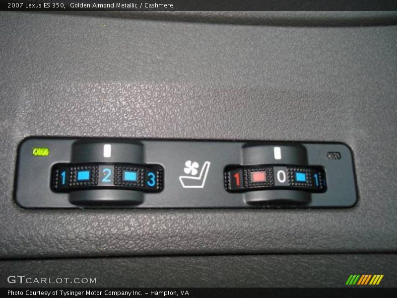Golden Almond Metallic / Cashmere 2007 Lexus ES 350