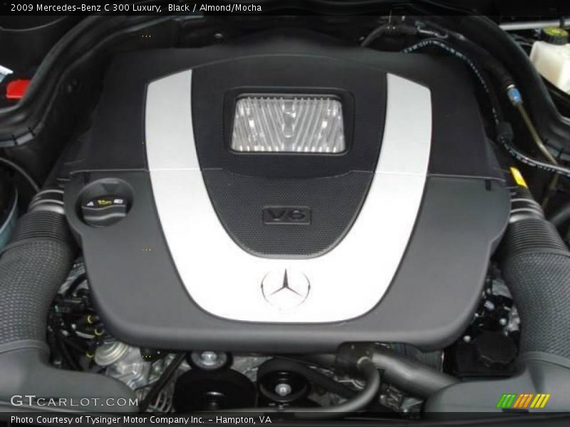 Black / Almond/Mocha 2009 Mercedes-Benz C 300 Luxury
