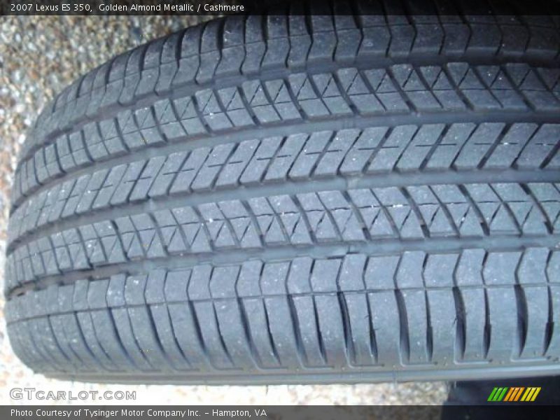 Golden Almond Metallic / Cashmere 2007 Lexus ES 350