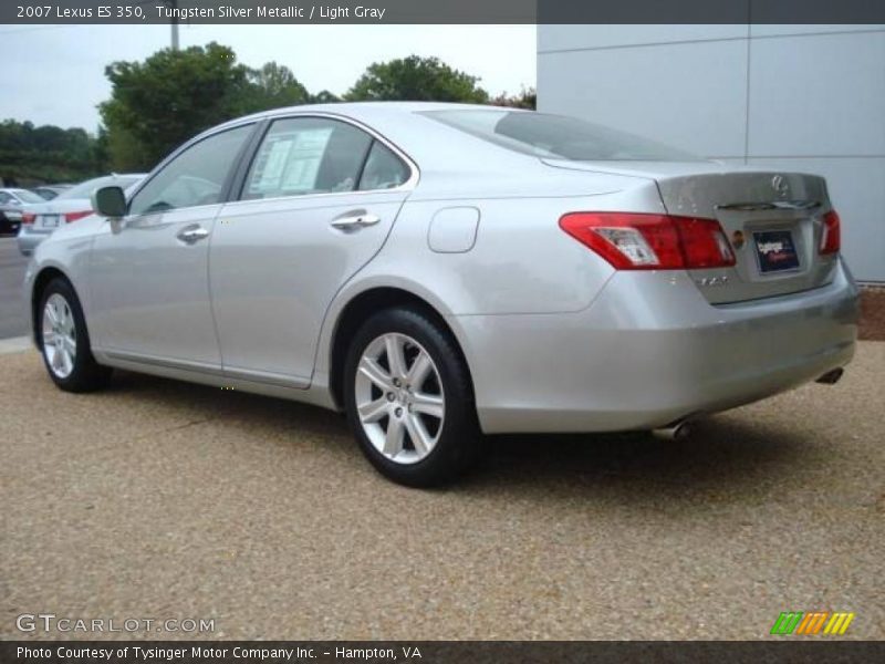 Tungsten Silver Metallic / Light Gray 2007 Lexus ES 350