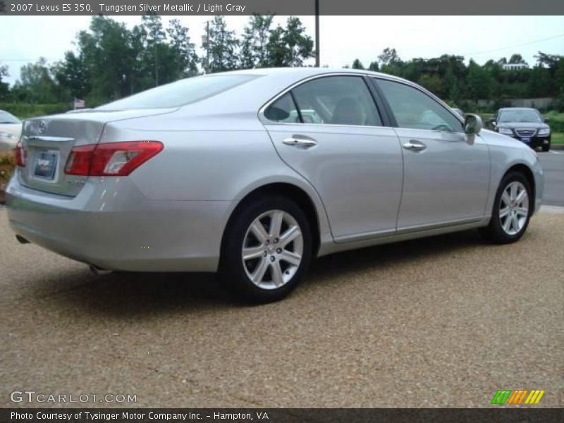 Tungsten Silver Metallic / Light Gray 2007 Lexus ES 350