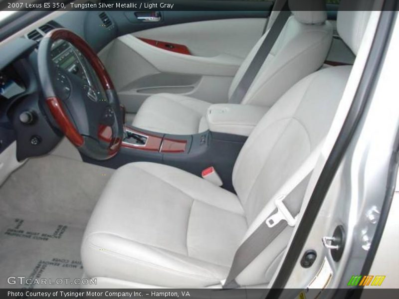 Tungsten Silver Metallic / Light Gray 2007 Lexus ES 350