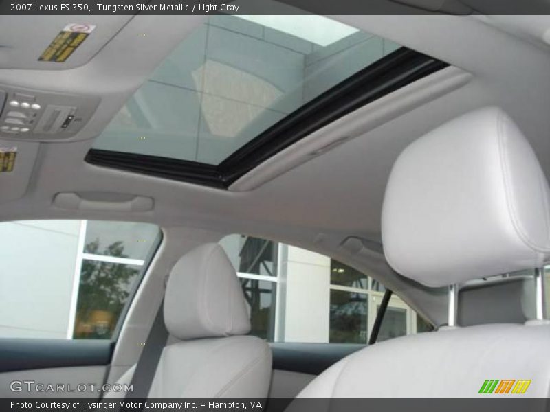 Tungsten Silver Metallic / Light Gray 2007 Lexus ES 350