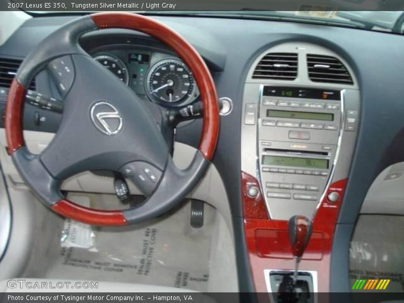 Tungsten Silver Metallic / Light Gray 2007 Lexus ES 350