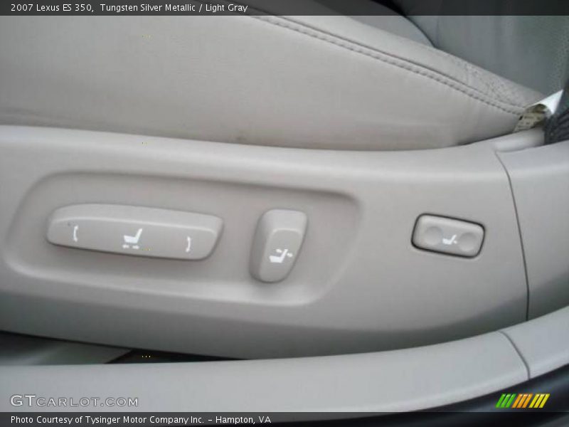 Tungsten Silver Metallic / Light Gray 2007 Lexus ES 350