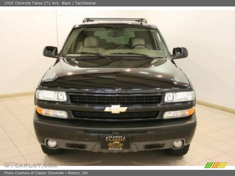Black / Tan/Neutral 2005 Chevrolet Tahoe Z71 4x4