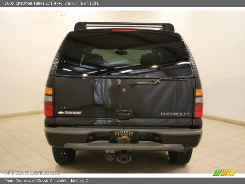 Black / Tan/Neutral 2005 Chevrolet Tahoe Z71 4x4