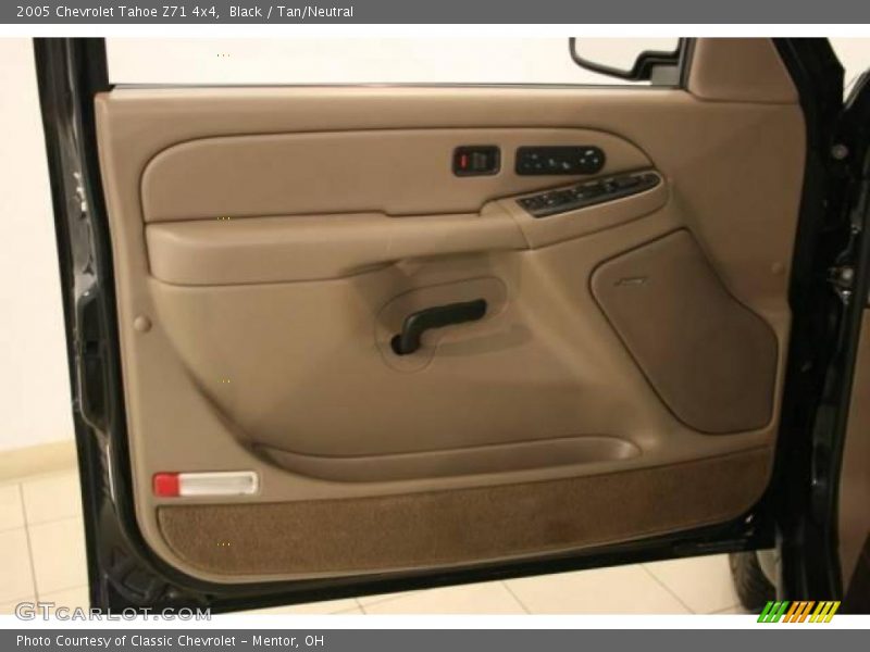 Black / Tan/Neutral 2005 Chevrolet Tahoe Z71 4x4