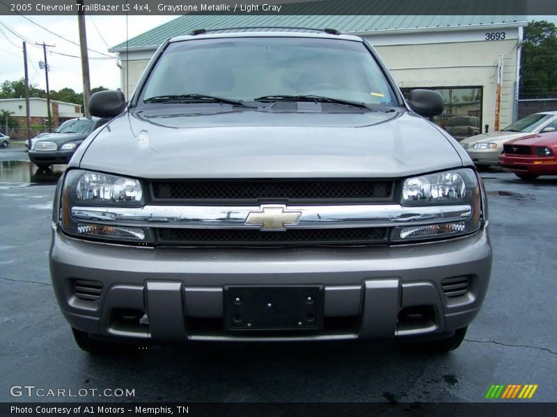 Graystone Metallic / Light Gray 2005 Chevrolet TrailBlazer LS 4x4