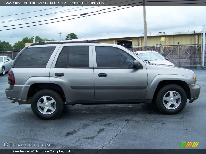 Graystone Metallic / Light Gray 2005 Chevrolet TrailBlazer LS 4x4