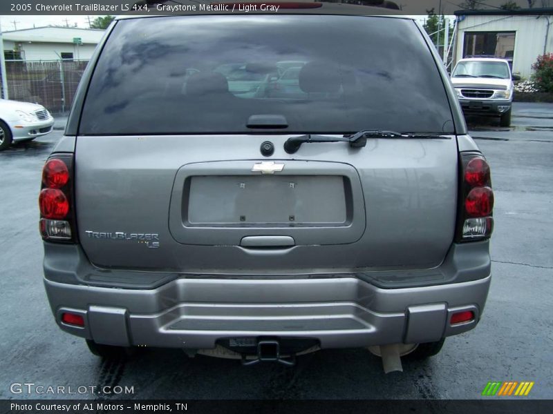 Graystone Metallic / Light Gray 2005 Chevrolet TrailBlazer LS 4x4