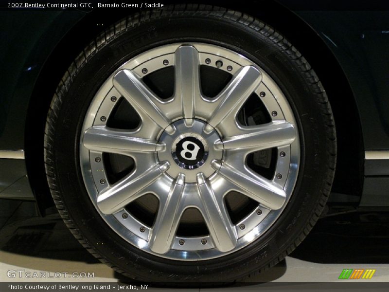 Barnato Green / Saddle 2007 Bentley Continental GTC