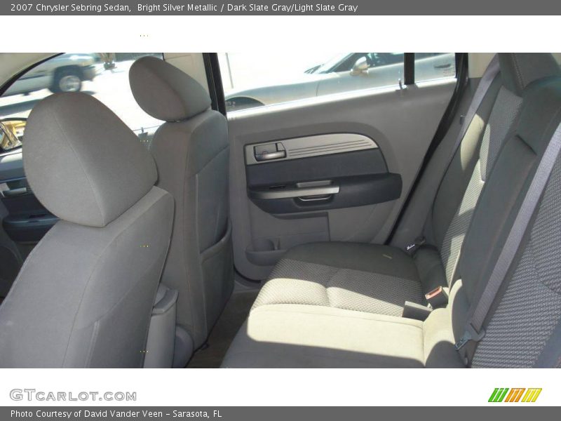 Bright Silver Metallic / Dark Slate Gray/Light Slate Gray 2007 Chrysler Sebring Sedan