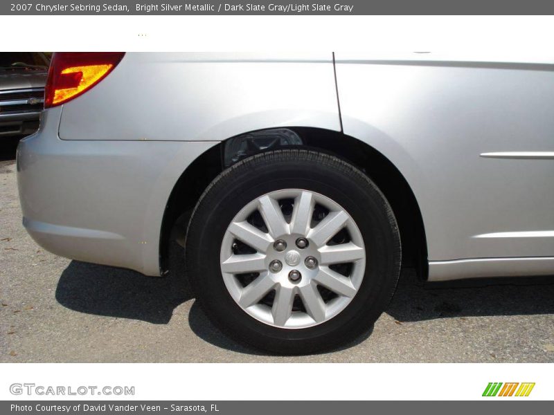 Bright Silver Metallic / Dark Slate Gray/Light Slate Gray 2007 Chrysler Sebring Sedan