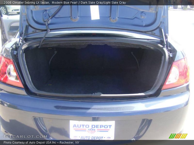 Modern Blue Pearl / Dark Slate Gray/Light Slate Gray 2008 Chrysler Sebring LX Sedan