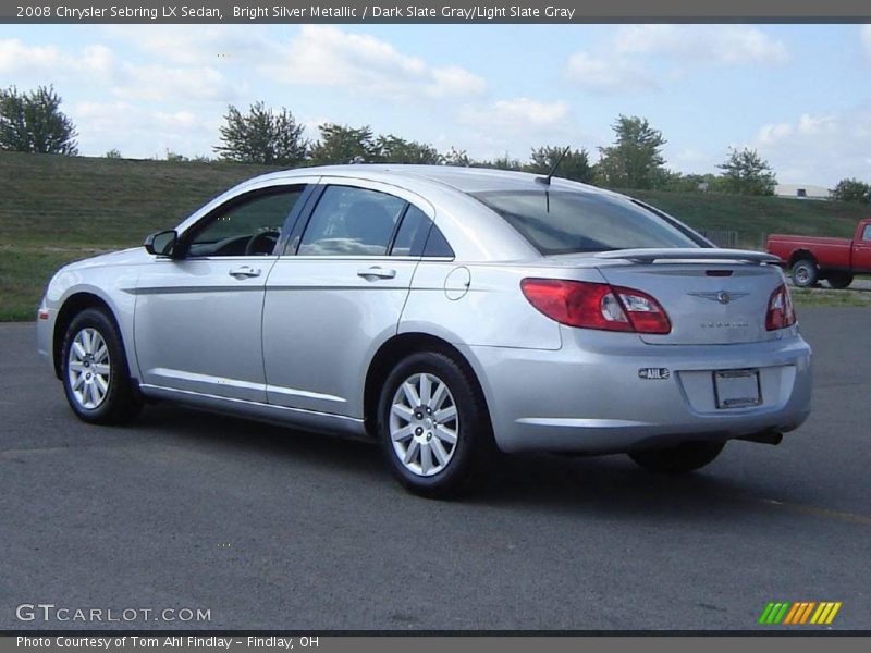 Bright Silver Metallic / Dark Slate Gray/Light Slate Gray 2008 Chrysler Sebring LX Sedan