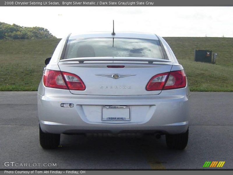 Bright Silver Metallic / Dark Slate Gray/Light Slate Gray 2008 Chrysler Sebring LX Sedan