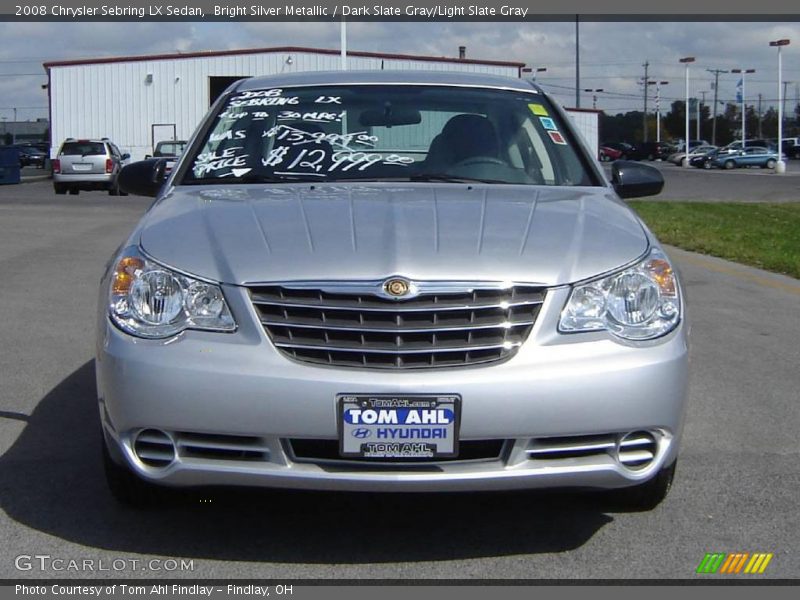 Bright Silver Metallic / Dark Slate Gray/Light Slate Gray 2008 Chrysler Sebring LX Sedan