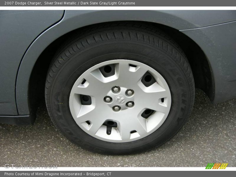Silver Steel Metallic / Dark Slate Gray/Light Graystone 2007 Dodge Charger