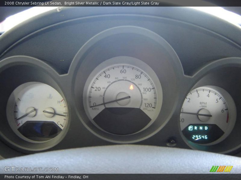 Bright Silver Metallic / Dark Slate Gray/Light Slate Gray 2008 Chrysler Sebring LX Sedan
