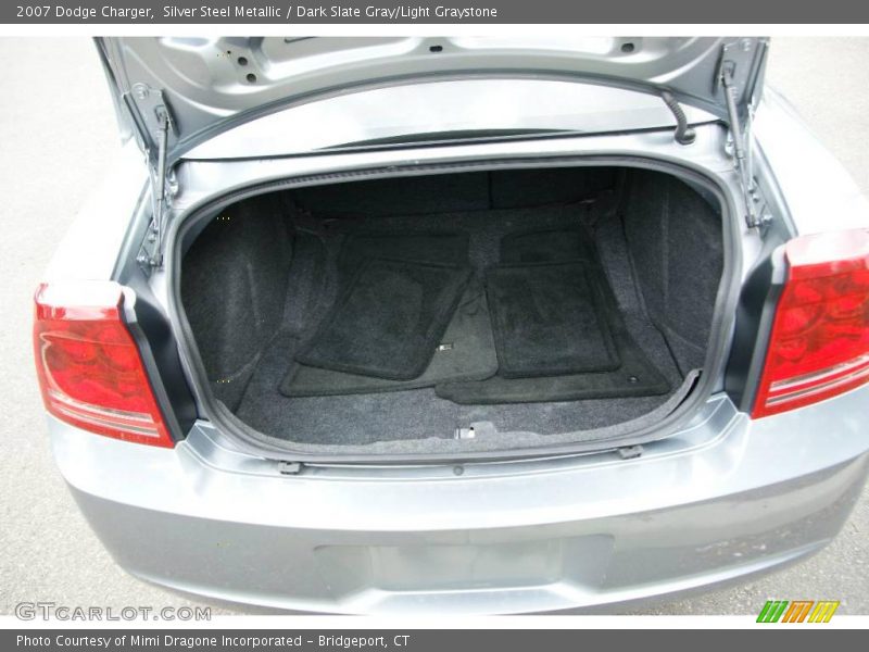 Silver Steel Metallic / Dark Slate Gray/Light Graystone 2007 Dodge Charger