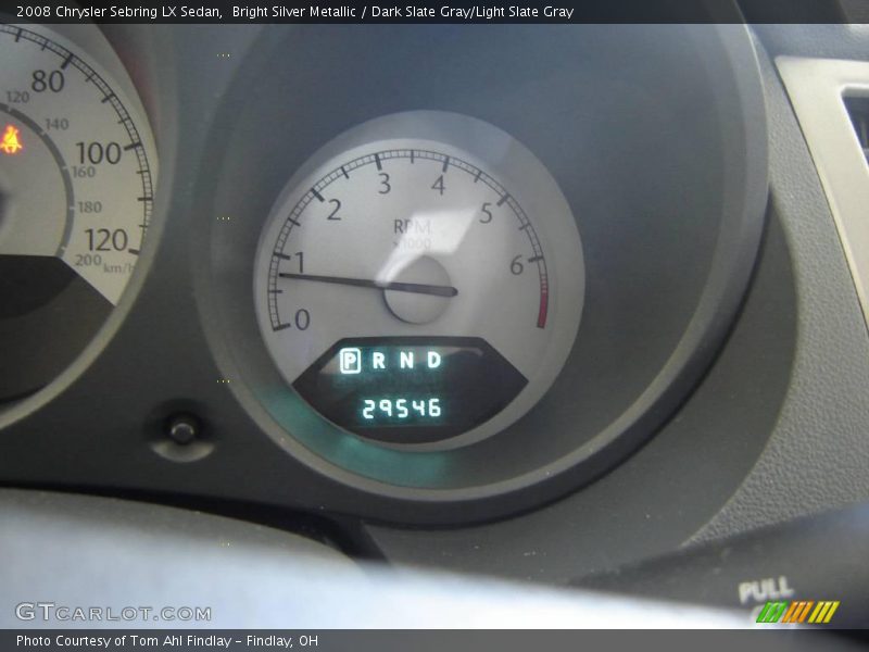 Bright Silver Metallic / Dark Slate Gray/Light Slate Gray 2008 Chrysler Sebring LX Sedan