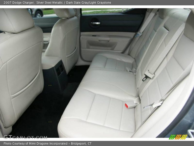 Silver Steel Metallic / Dark Slate Gray/Light Graystone 2007 Dodge Charger