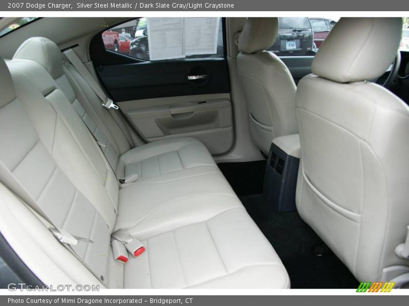Silver Steel Metallic / Dark Slate Gray/Light Graystone 2007 Dodge Charger