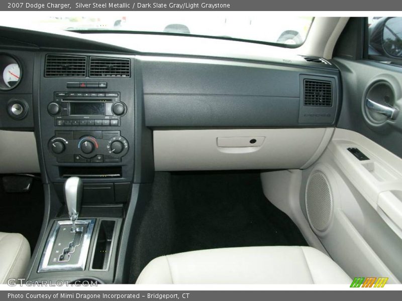 Silver Steel Metallic / Dark Slate Gray/Light Graystone 2007 Dodge Charger
