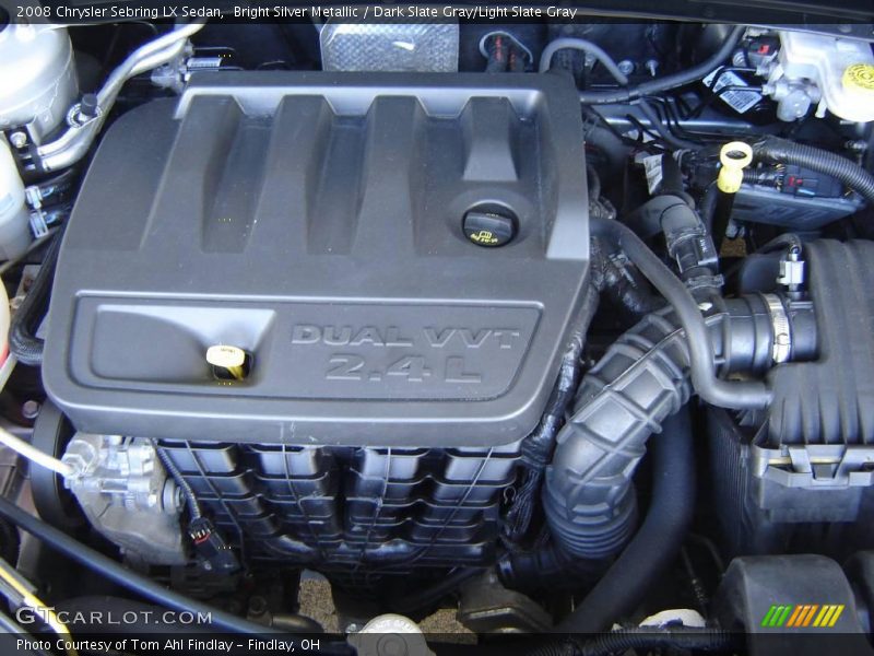 Bright Silver Metallic / Dark Slate Gray/Light Slate Gray 2008 Chrysler Sebring LX Sedan