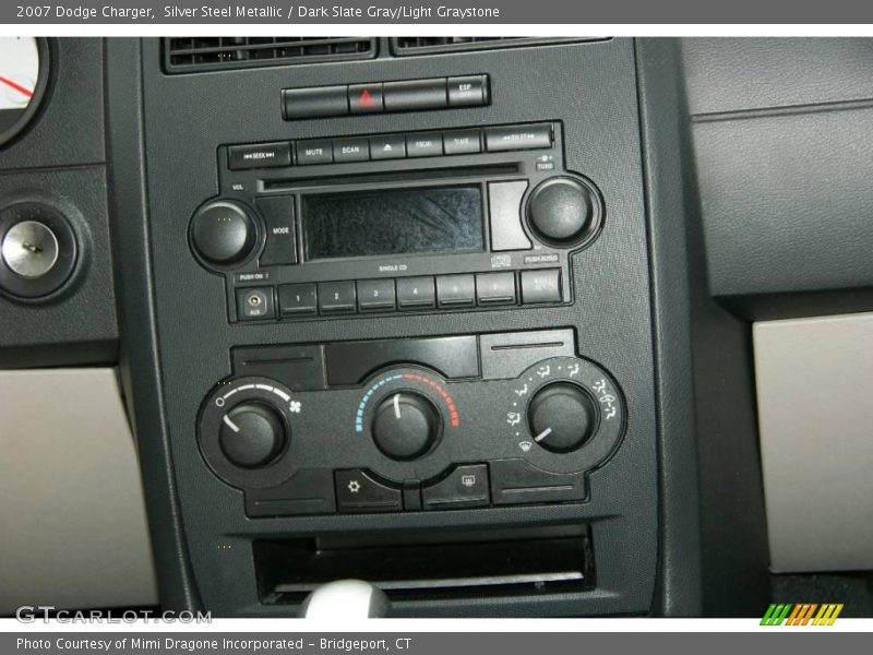 Silver Steel Metallic / Dark Slate Gray/Light Graystone 2007 Dodge Charger