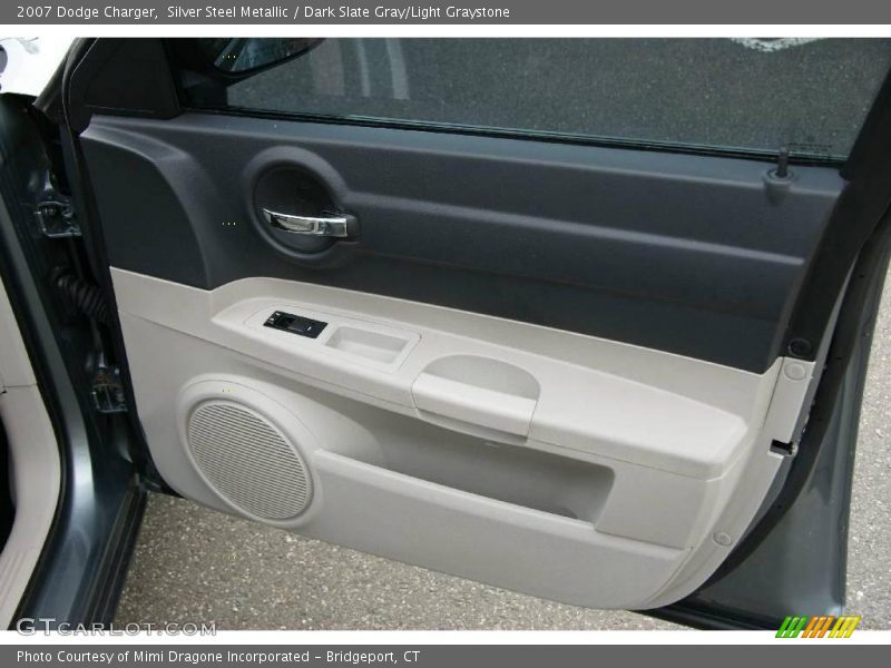 Silver Steel Metallic / Dark Slate Gray/Light Graystone 2007 Dodge Charger