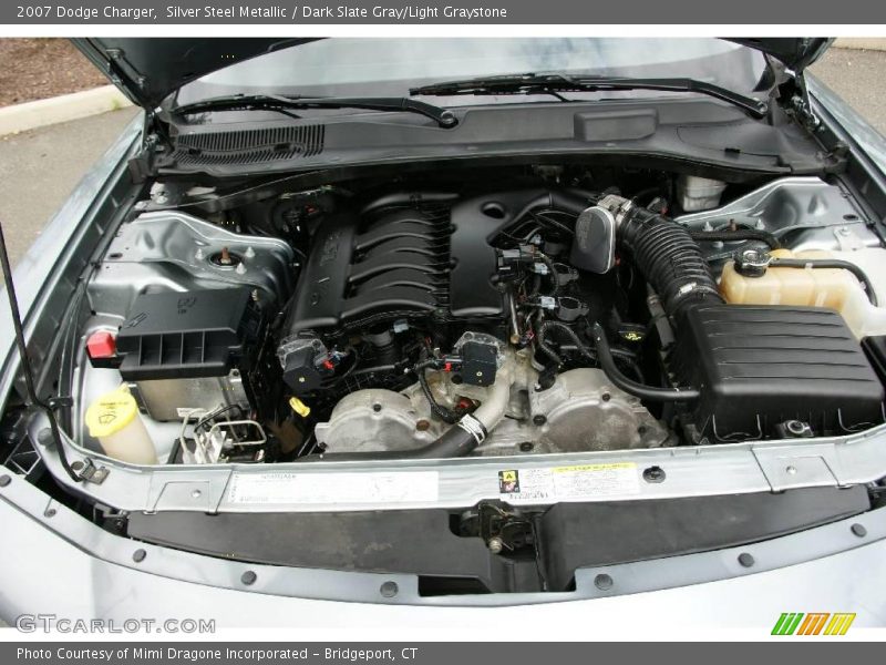 Silver Steel Metallic / Dark Slate Gray/Light Graystone 2007 Dodge Charger
