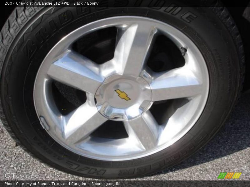 Black / Ebony 2007 Chevrolet Avalanche LTZ 4WD