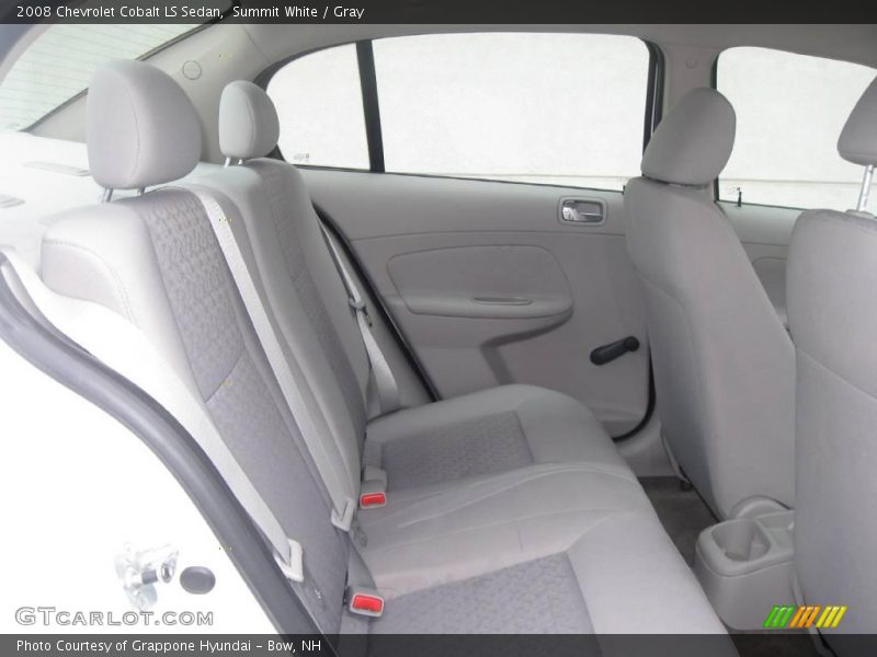 Summit White / Gray 2008 Chevrolet Cobalt LS Sedan