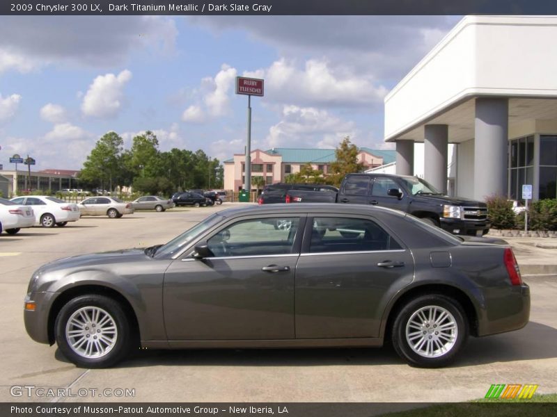 Dark Titanium Metallic / Dark Slate Gray 2009 Chrysler 300 LX