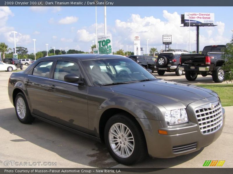 Dark Titanium Metallic / Dark Slate Gray 2009 Chrysler 300 LX