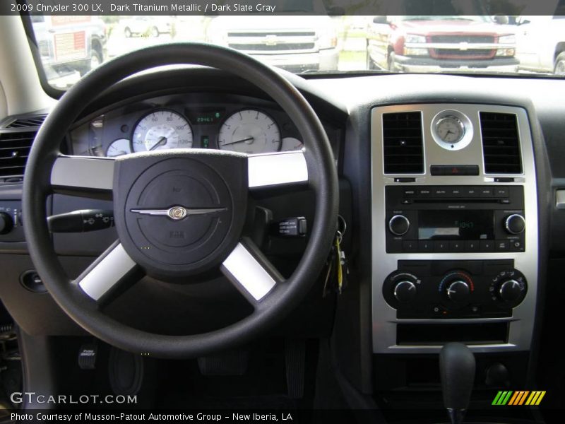 Dark Titanium Metallic / Dark Slate Gray 2009 Chrysler 300 LX