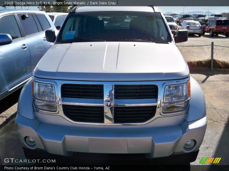 Bright Silver Metallic / Dark Slate Gray 2008 Dodge Nitro SXT 4x4