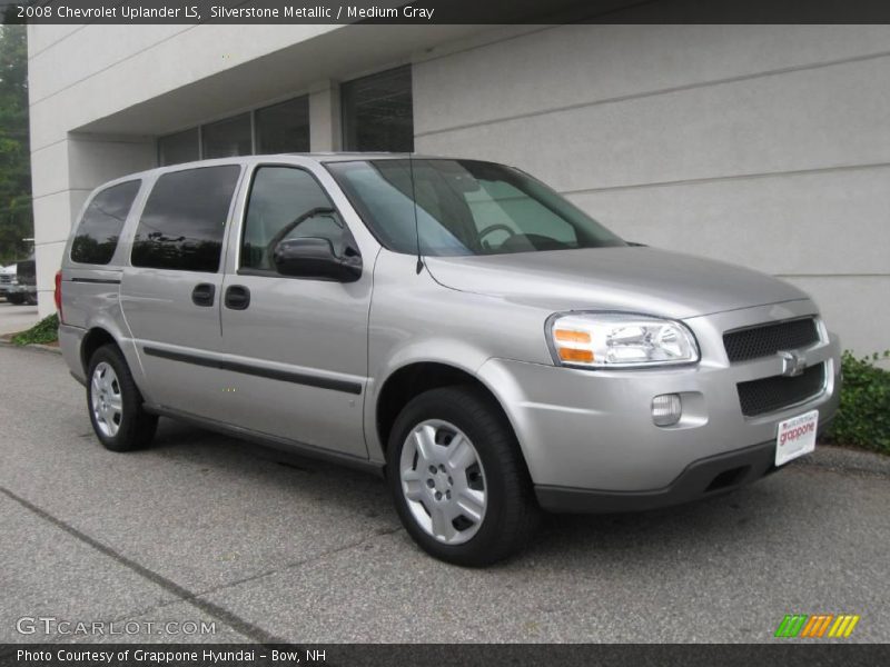 Silverstone Metallic / Medium Gray 2008 Chevrolet Uplander LS