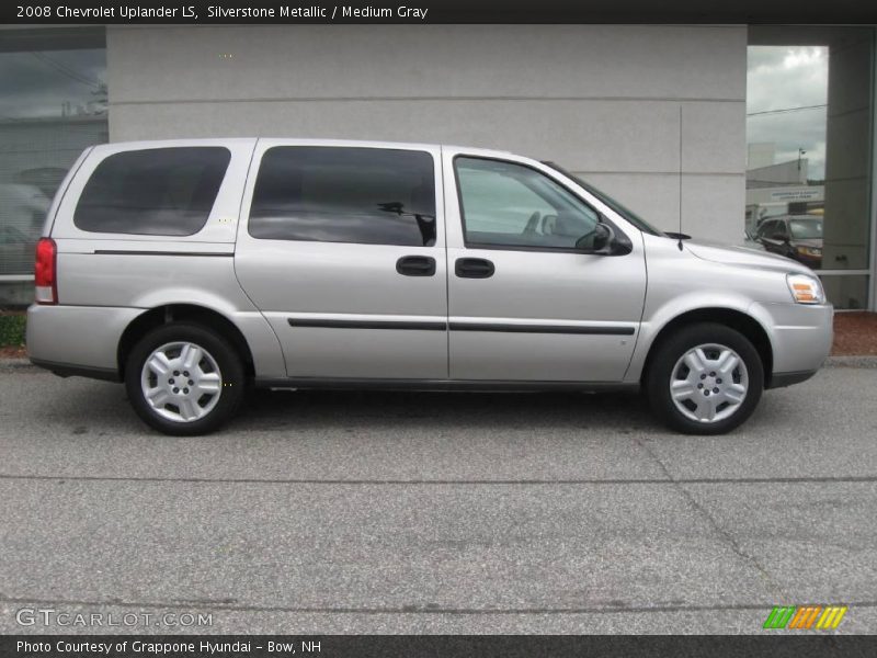 Silverstone Metallic / Medium Gray 2008 Chevrolet Uplander LS