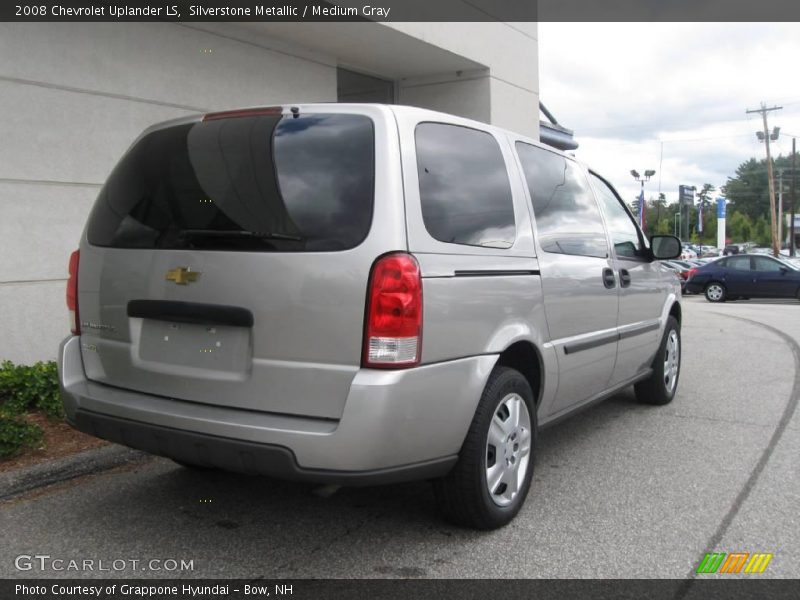 Silverstone Metallic / Medium Gray 2008 Chevrolet Uplander LS