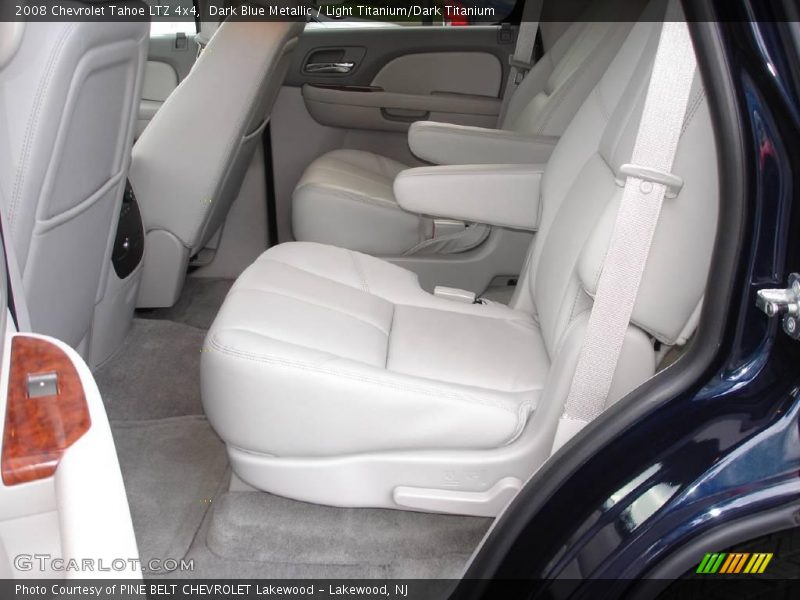 Dark Blue Metallic / Light Titanium/Dark Titanium 2008 Chevrolet Tahoe LTZ 4x4