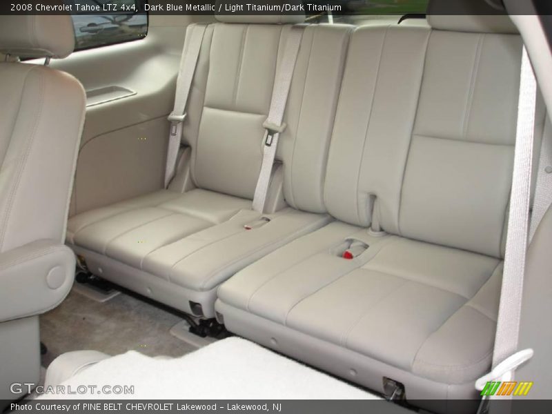 Dark Blue Metallic / Light Titanium/Dark Titanium 2008 Chevrolet Tahoe LTZ 4x4