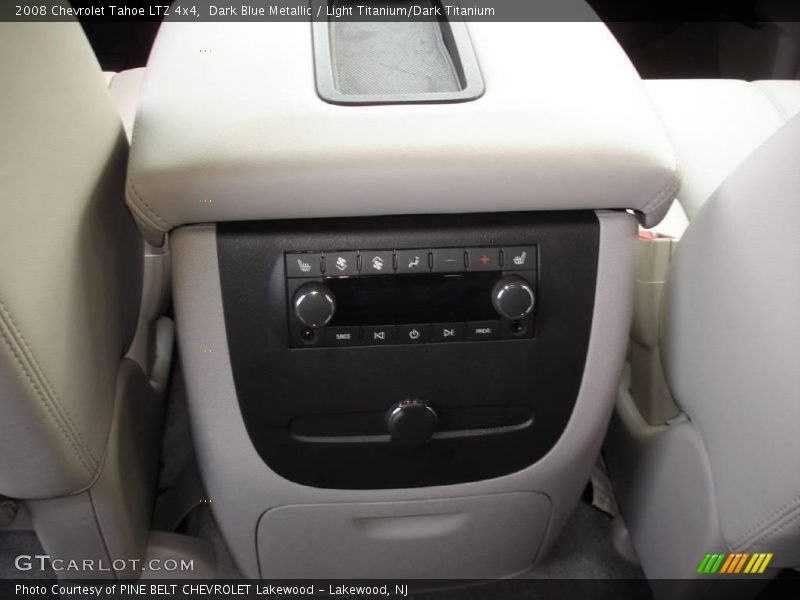 Dark Blue Metallic / Light Titanium/Dark Titanium 2008 Chevrolet Tahoe LTZ 4x4